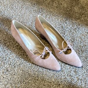 Jones New York Pink Heels with tie Ornament